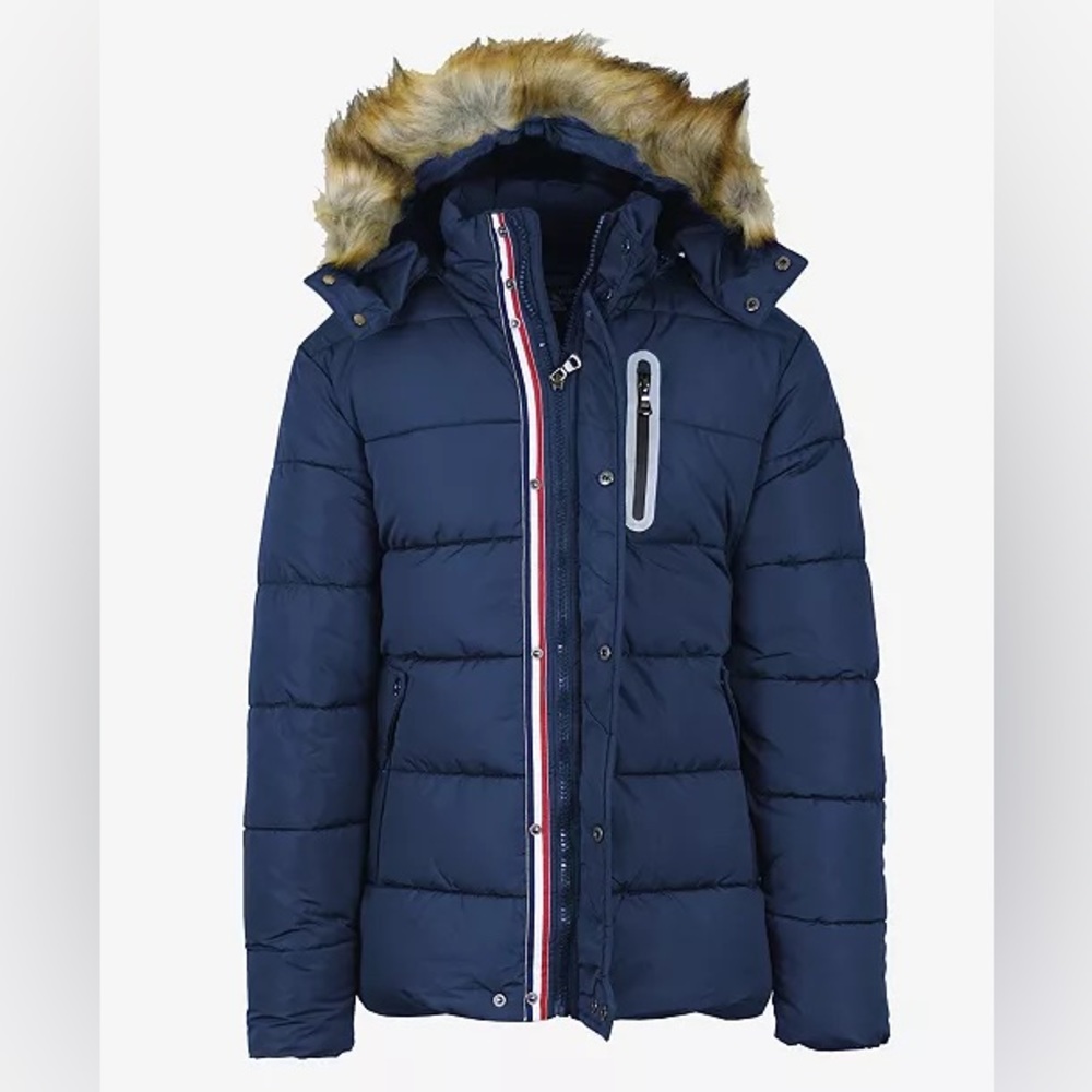 SPIRE BY GALAXY Heavy Tech Puffer Jacket with Hood